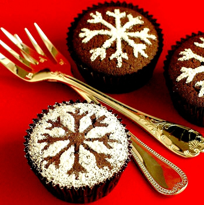 Кекс “Снежинка”