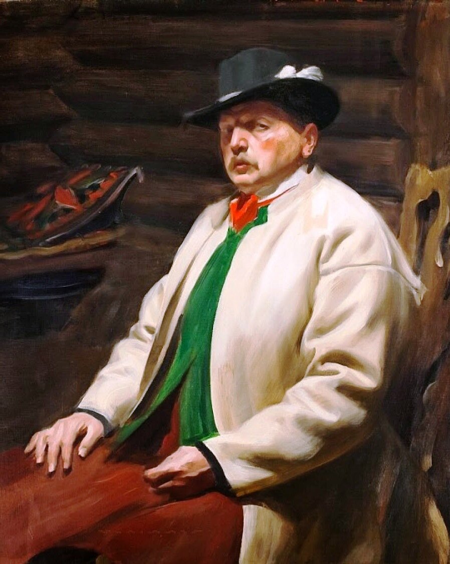 Андрес Цорн, «Автопортрет»