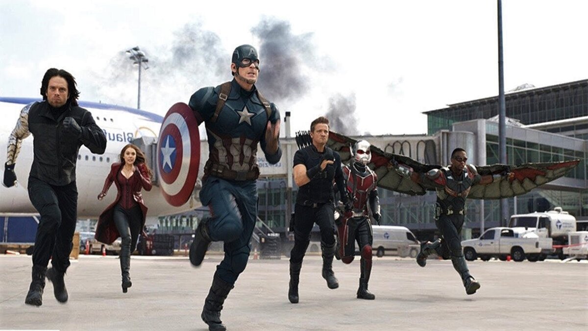 Кадр из фильма "Первый мститель: Противостояние". #Marvel #кино