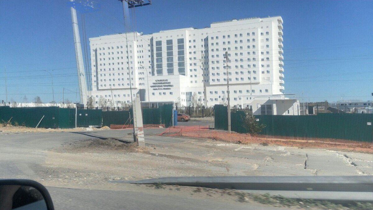 Новая больница Семашко (стройка ещё идет)