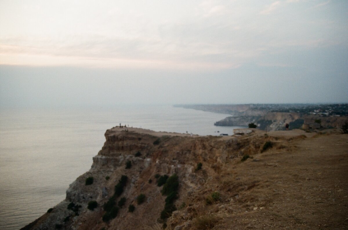 Фиолент, фото на пленочный Olympus