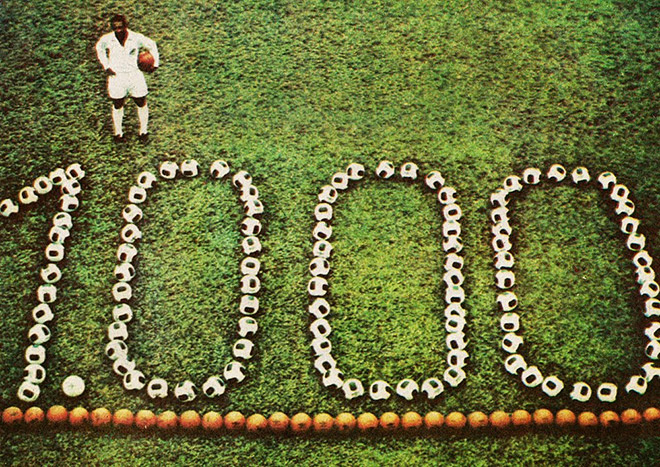 Тысячный гол Пеле на стадионе Маракана