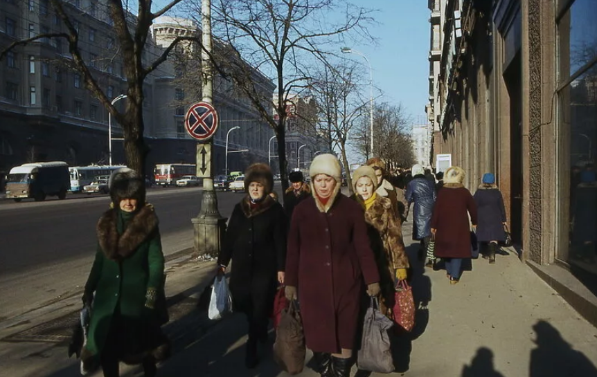 Москва, 1982 год. Фото: https://photochronograph.ru