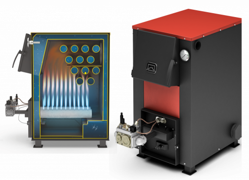 Котел Куппер с газовой горелкой.