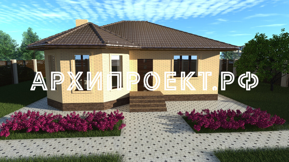 Главный фасад проекта