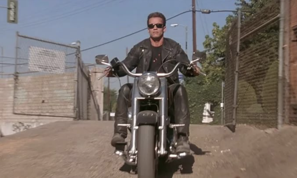 Harley Davidson Fatboy Терминатор 2