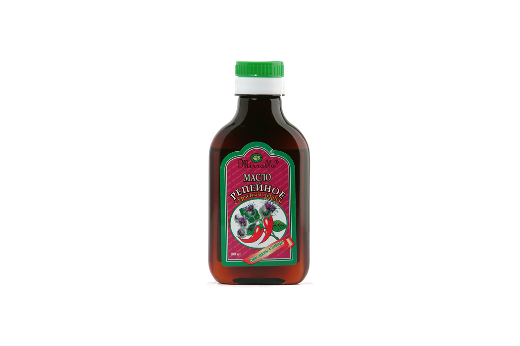 Репейное масло с красным перцем от Mirrolla