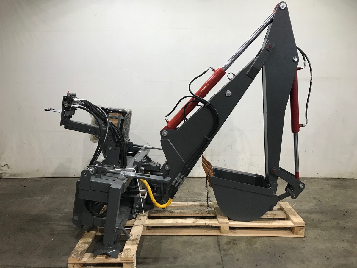 Ковшовый экскаватор без гидравлических аутригеров (управление из кабины)