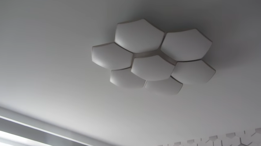 Тканевый натяжной потолок 