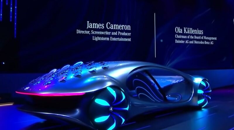 Mercedes-Benz AVTR на презентации 