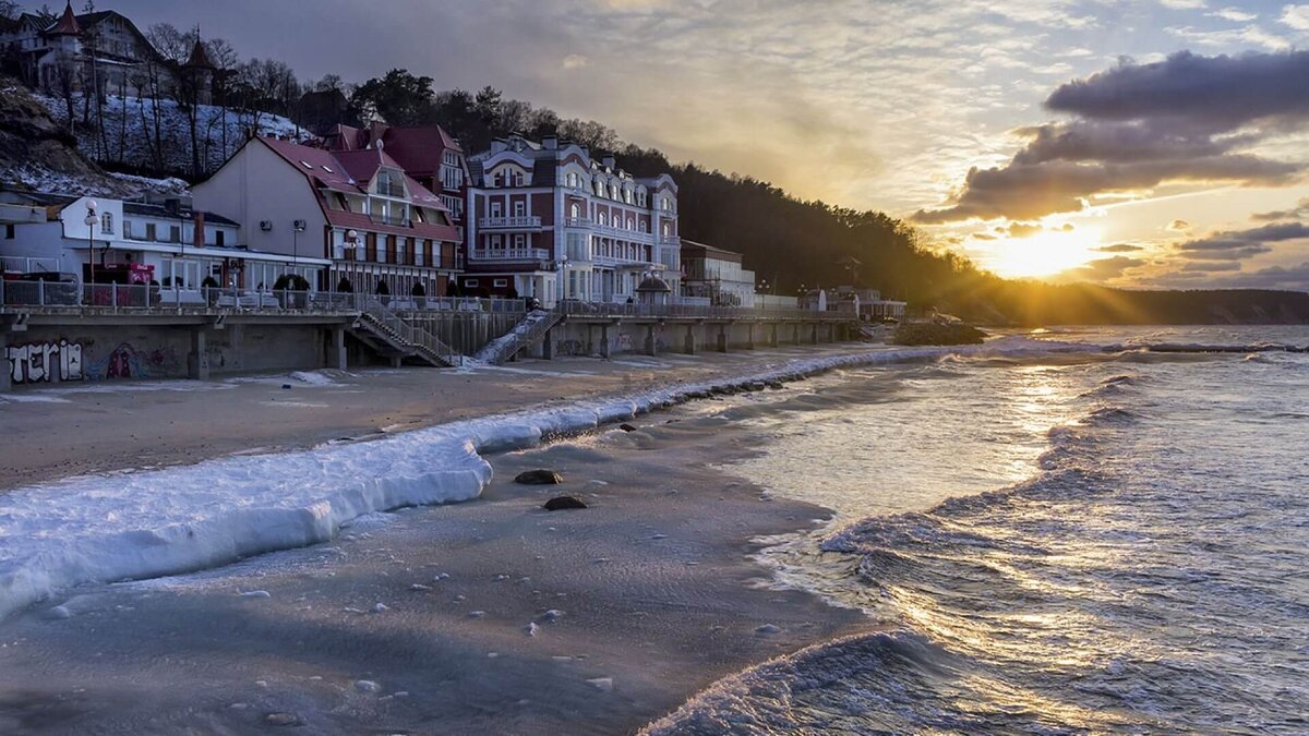 Набережная Светлогорска.