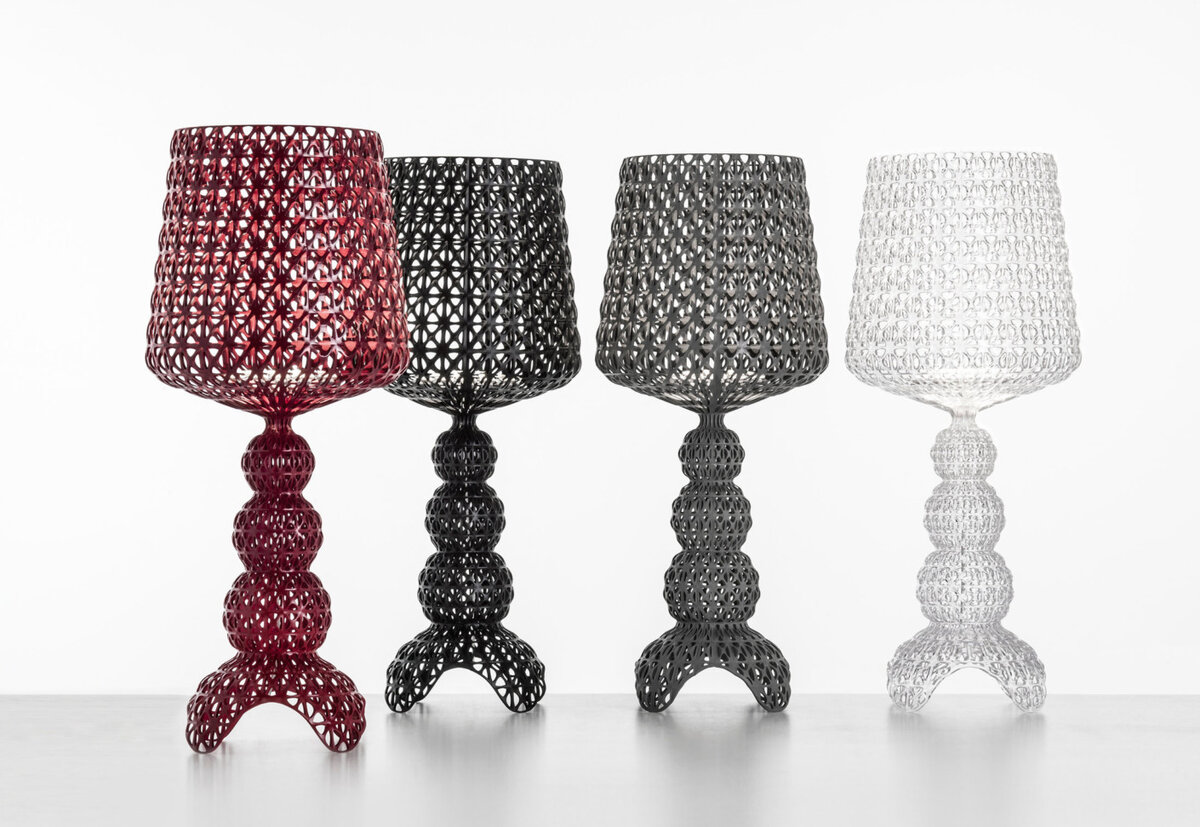 Настольные лампы Kabuki, созданные Ферруччо Лавиани для Kartell