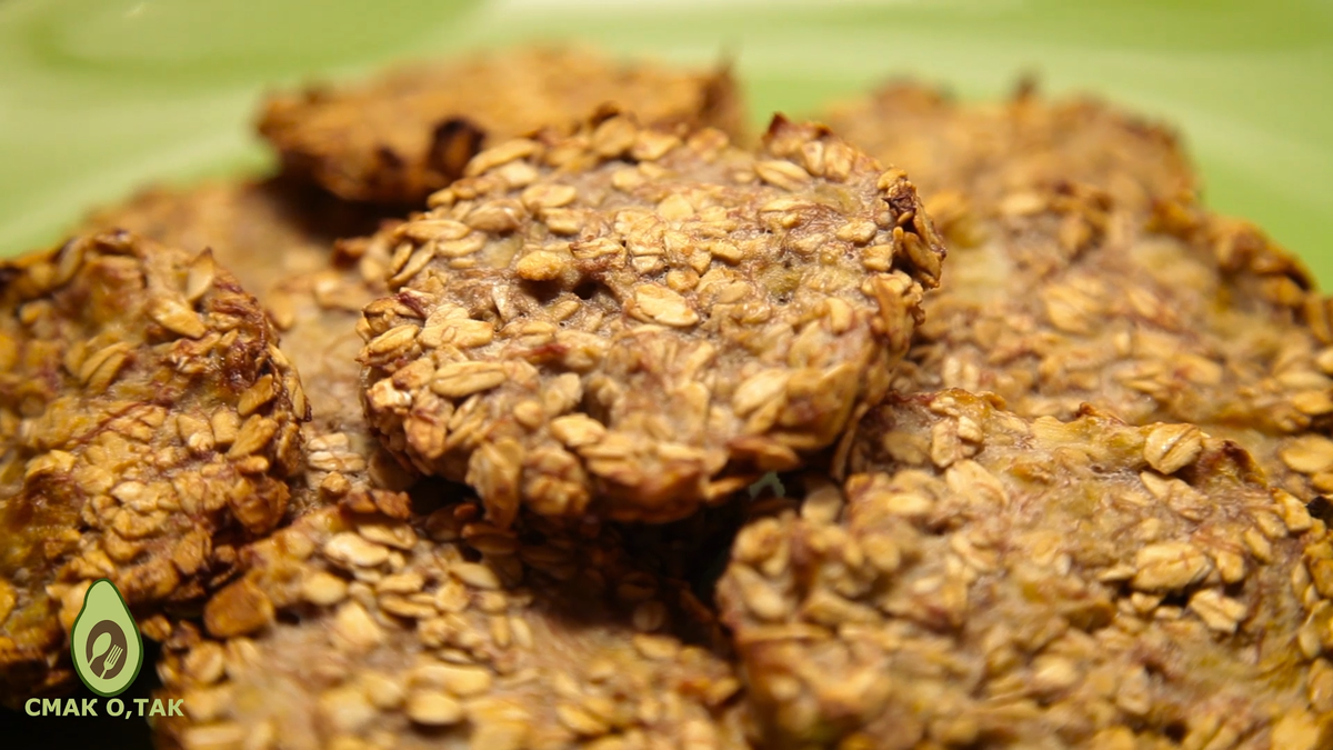 Овсяное печенье с бананом