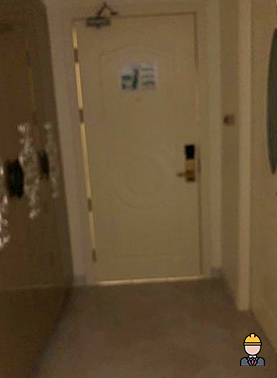 Неправильно установленная дверь