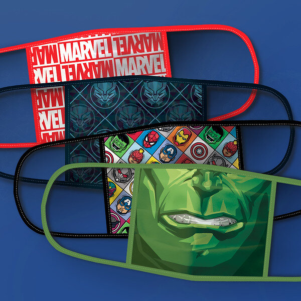 Защитные маски от Disney. /Фото: whatsondisneyplus.com