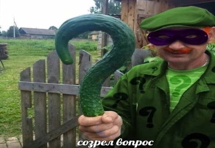 созрел вопрос