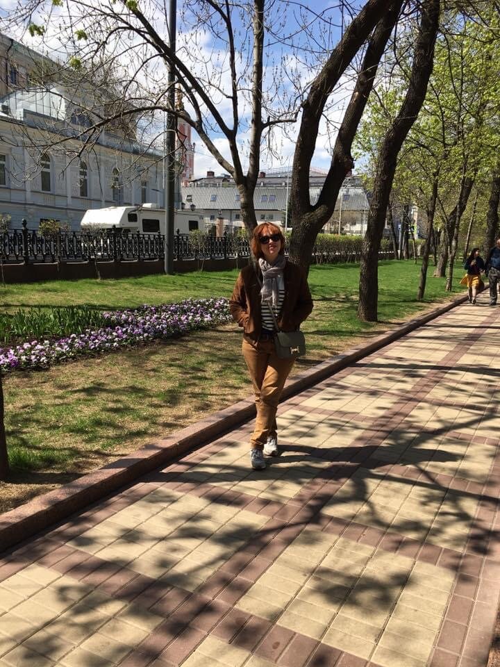  На Чистых прудах в Москве весной прошлого года( фото из моего архива)