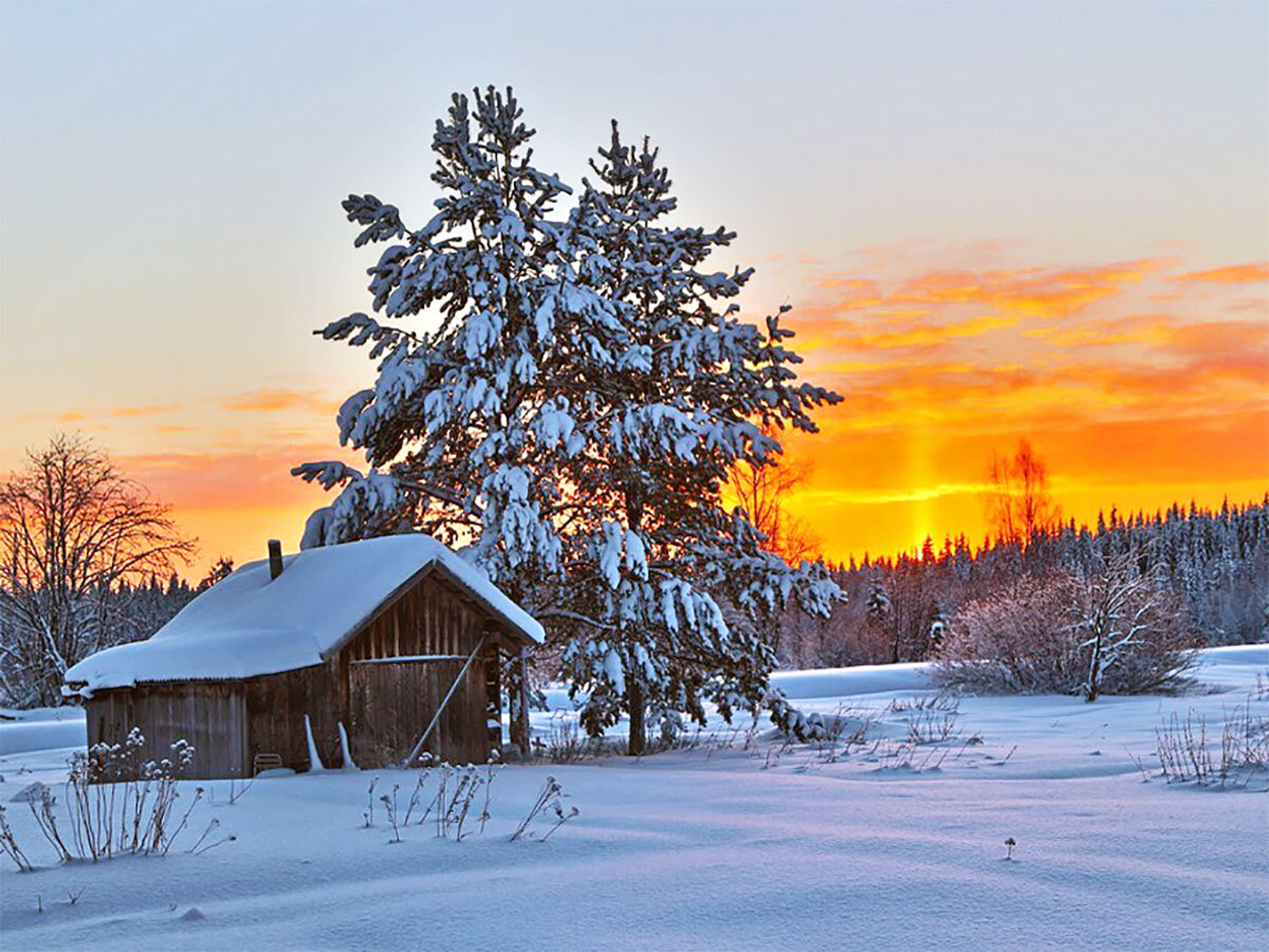 Зимний вечер