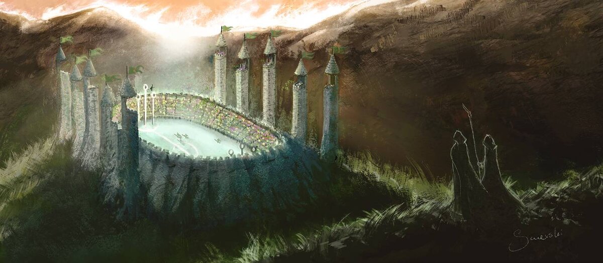 Quidditch harry potter.