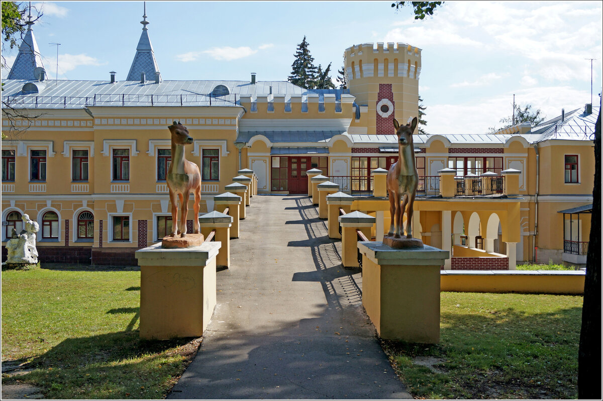 Усадьба барона фон Дервиза село Кирицы Рязанской области.фото из интернета