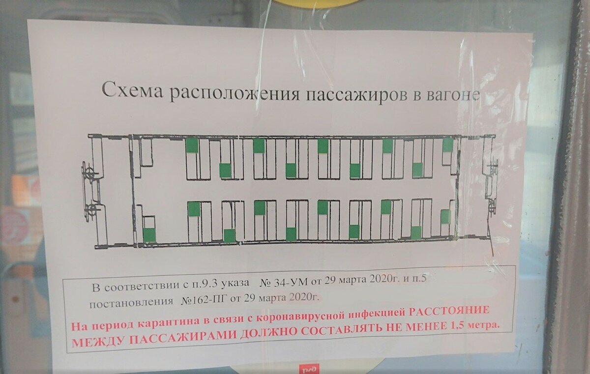 Сидеть можно только на местах, помеченных зелёным. Всего получилось 19 мест вместо 100. Источник блог "Здоровая медицина".