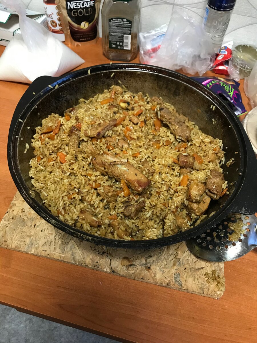 Готовый плов