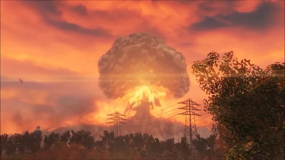 Наслаждайтесь ядерным взрывом в Fallout 76!