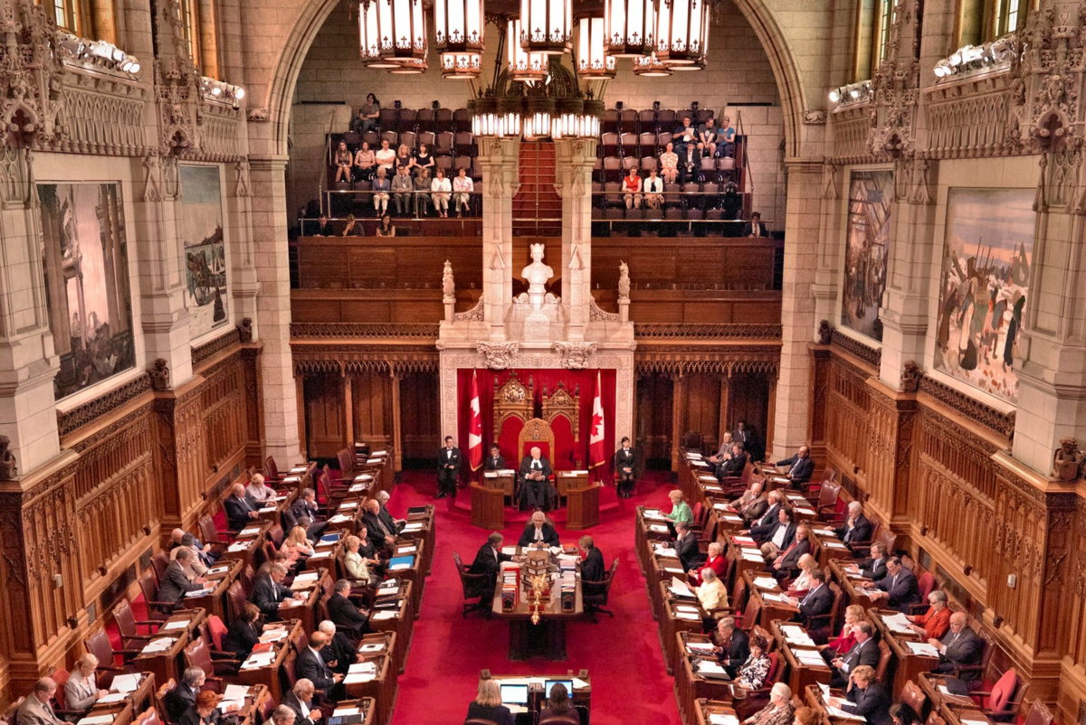 Canada political. Сенат Канады. Палаты парламента Канады. Палата Сената Канада. Сенат общин Канады.