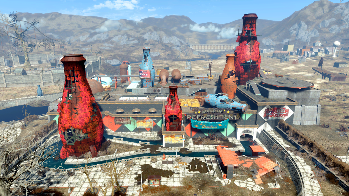Fallout 4 кока кола мир фото 38