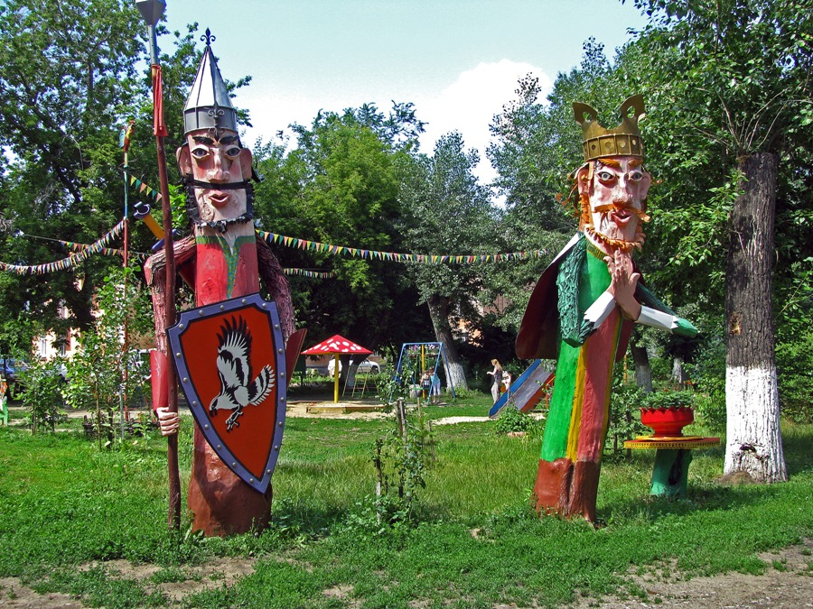 Дворик на улице Дзержинского