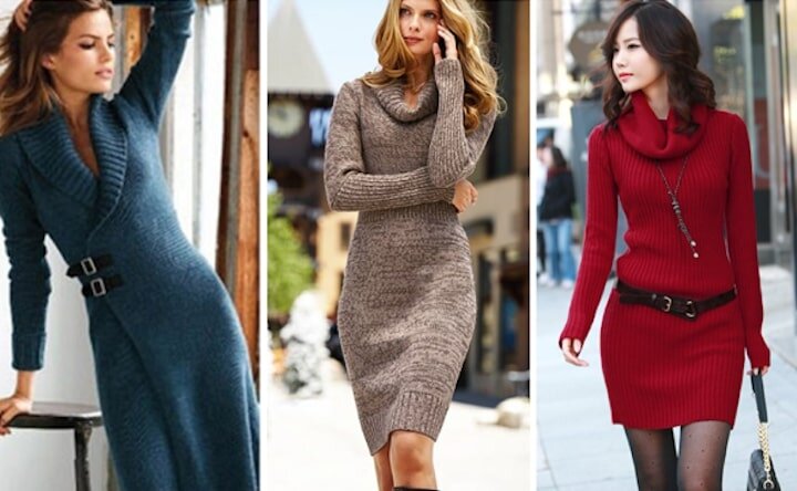 Зимнее платье