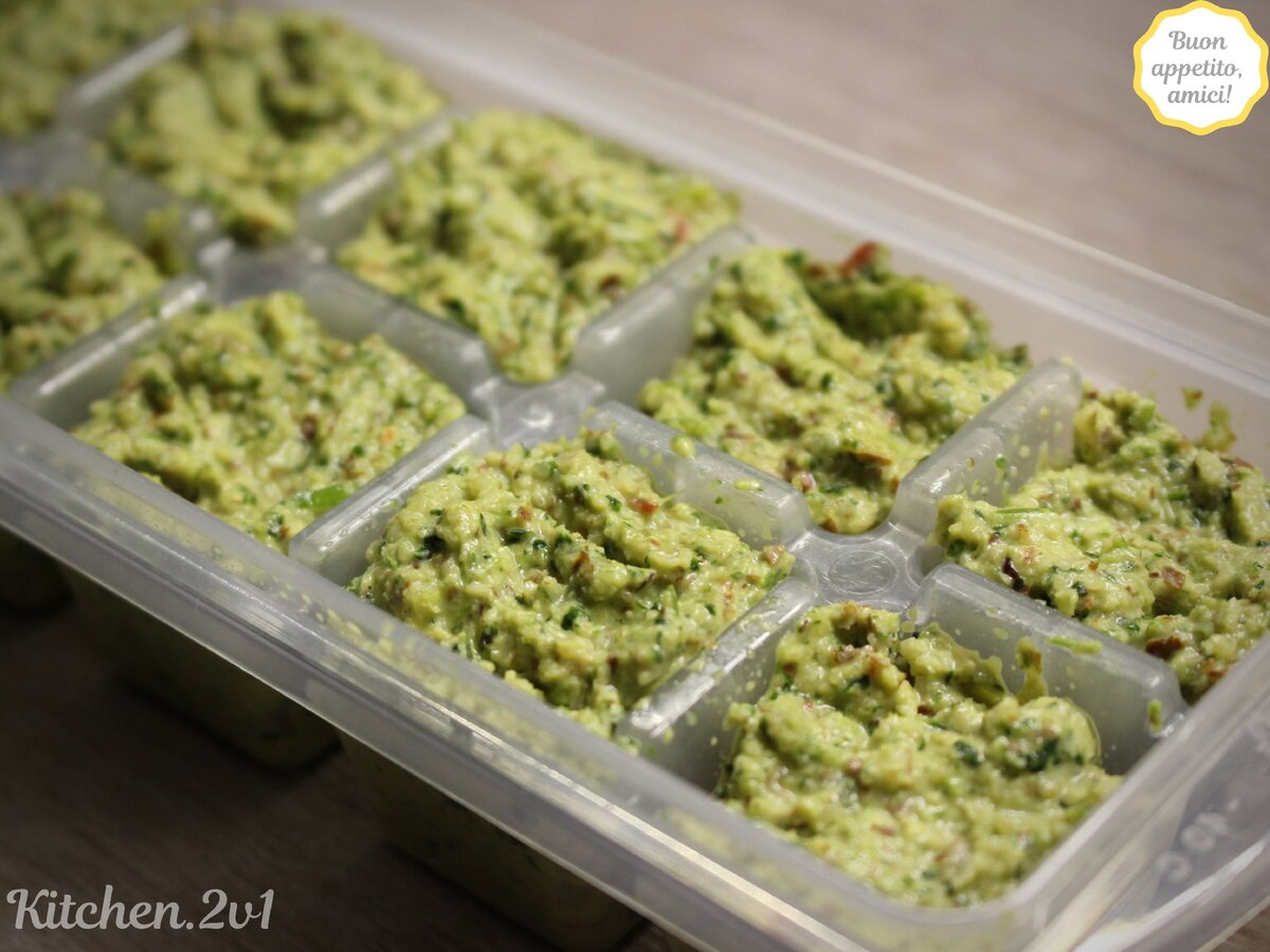 Я делаю заготовку и убираю в морозильник