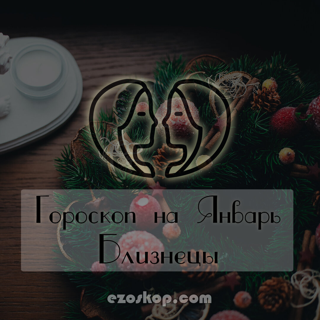 Близнецы. Гороскоп на Январь