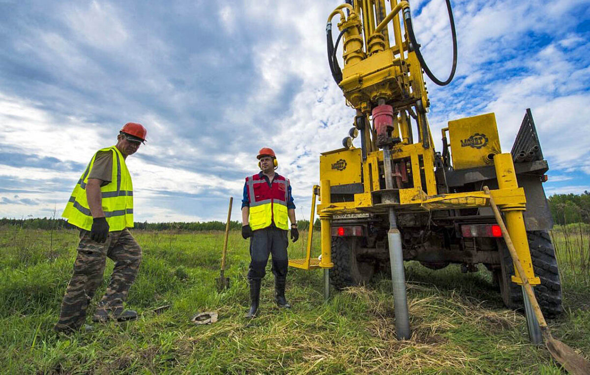 Геологическая разведка участка под фундамент