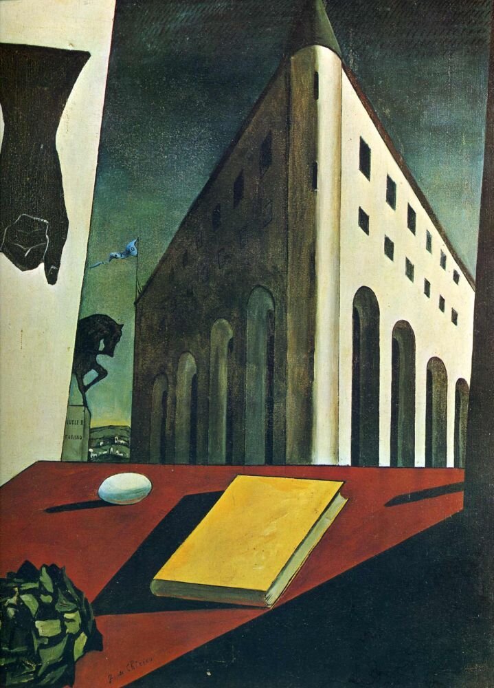 Джорджо де Кирико "Туринская весна" (1914)