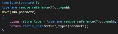Реализация std::move в С++11