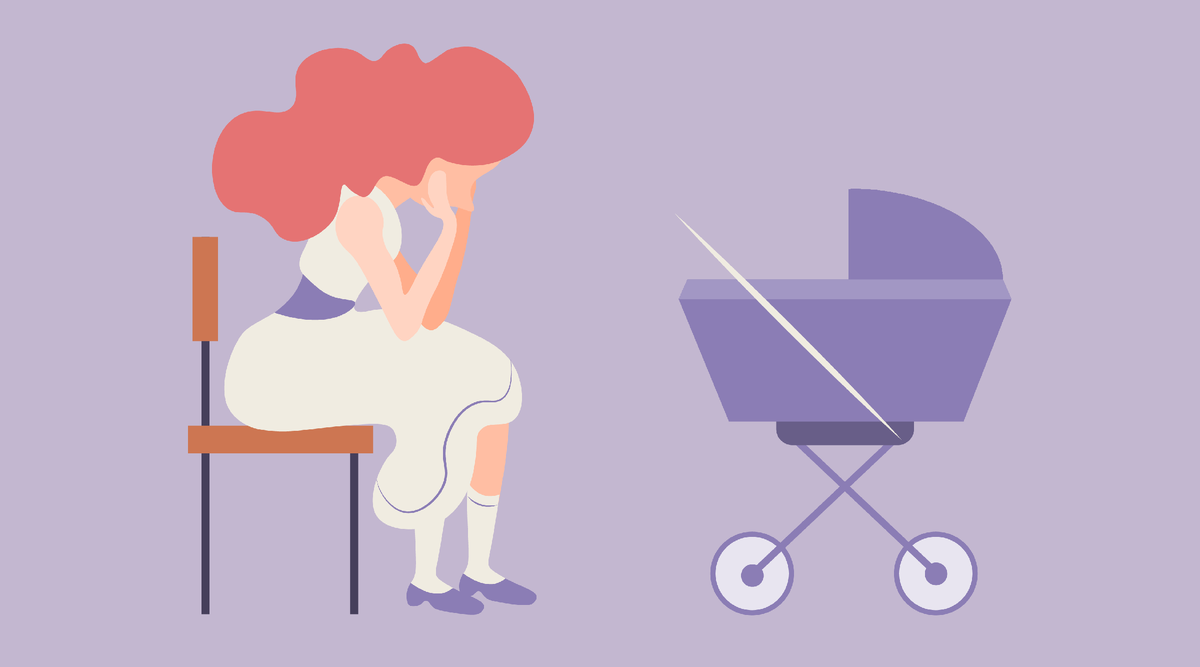 Каждая 10-ая женщина страдает послеродовой депрессией