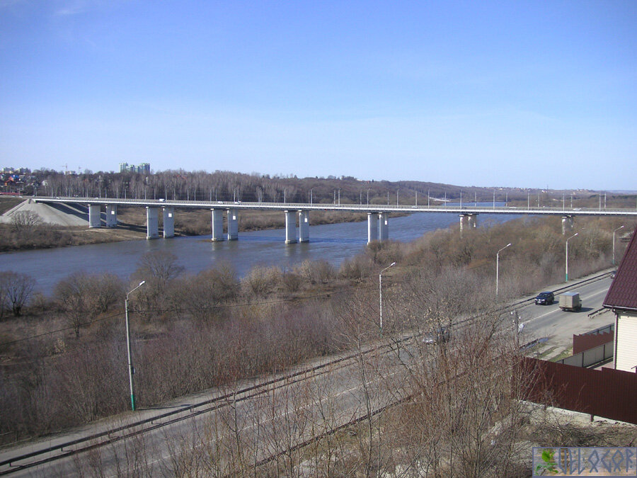 Ока, половодье.