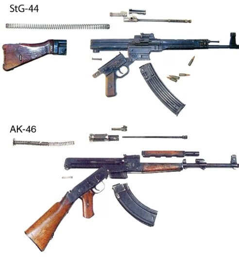 АК vs StG 44 кто у кого скопировал? Долгий спор.