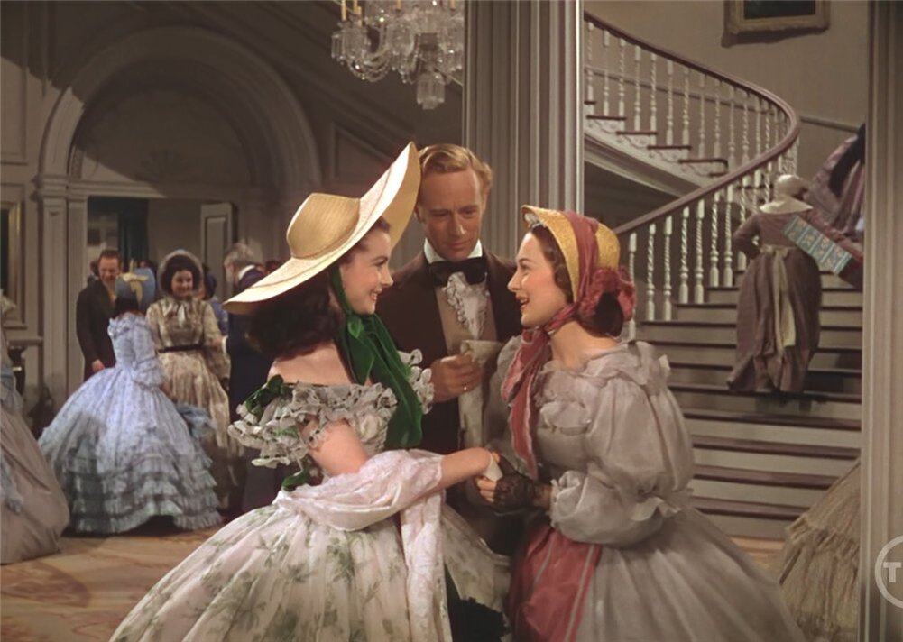 Кадр из фильма "Унесённые ветром".