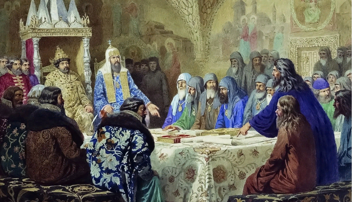 Алексей Кившенко "Церковный собор.