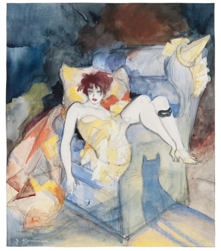 ����� ������ (Jeanne Mammen), 1890-1976, ������������� �������� ���������. ��������� ���� � ��������� ������ ���������� ������, ������� ��������������.-5