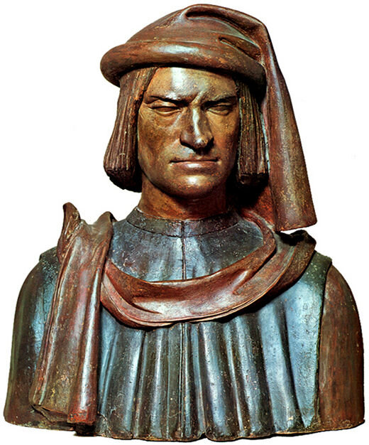                  Андреа дель Верроккьо (1435 – 1488). Бюст Лоренцо Медичи
