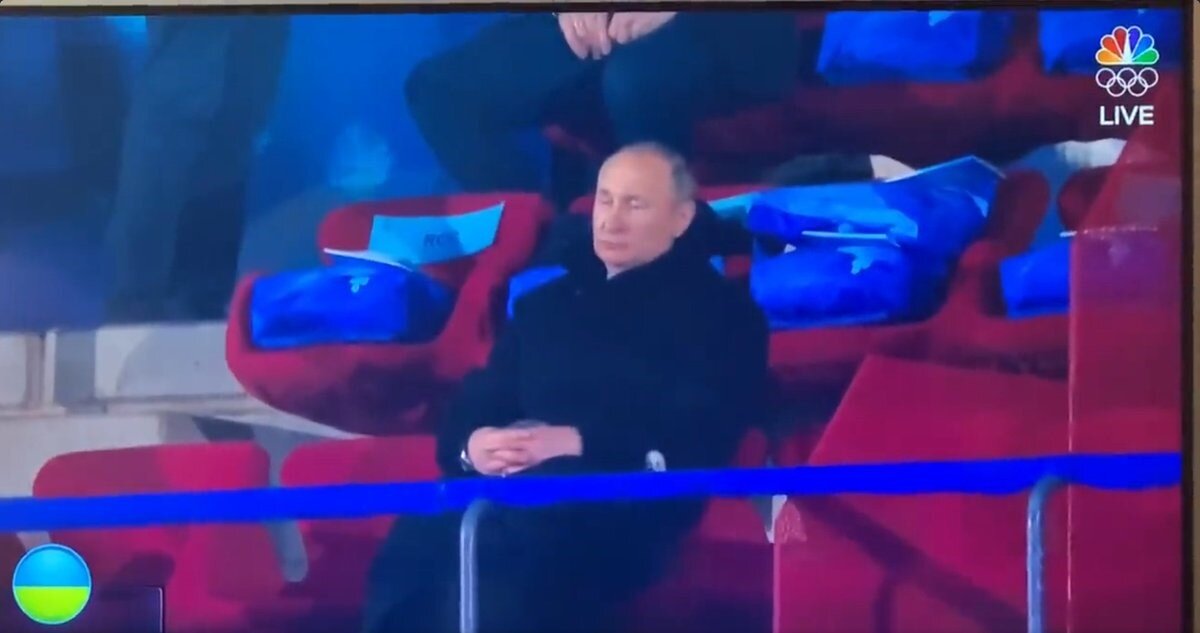 Путин на олимпиаде в пекине