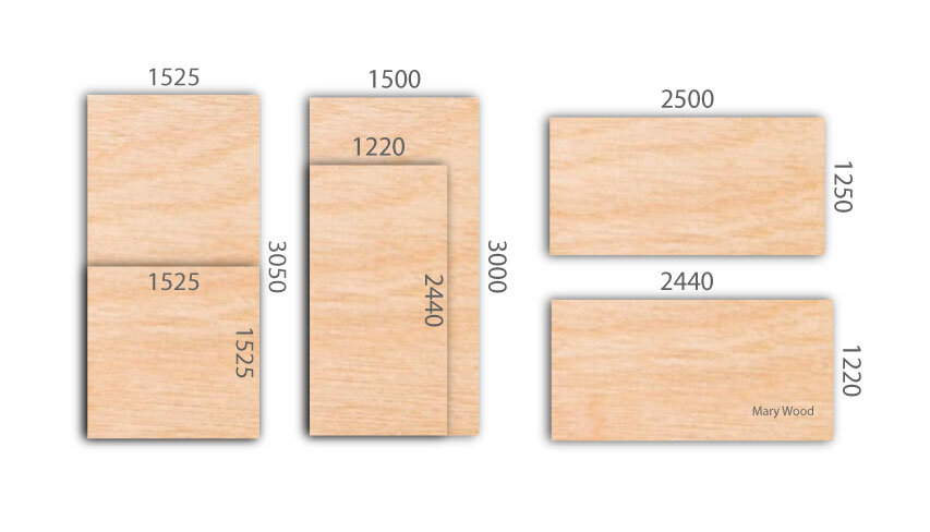 размеры фанеры в продаже