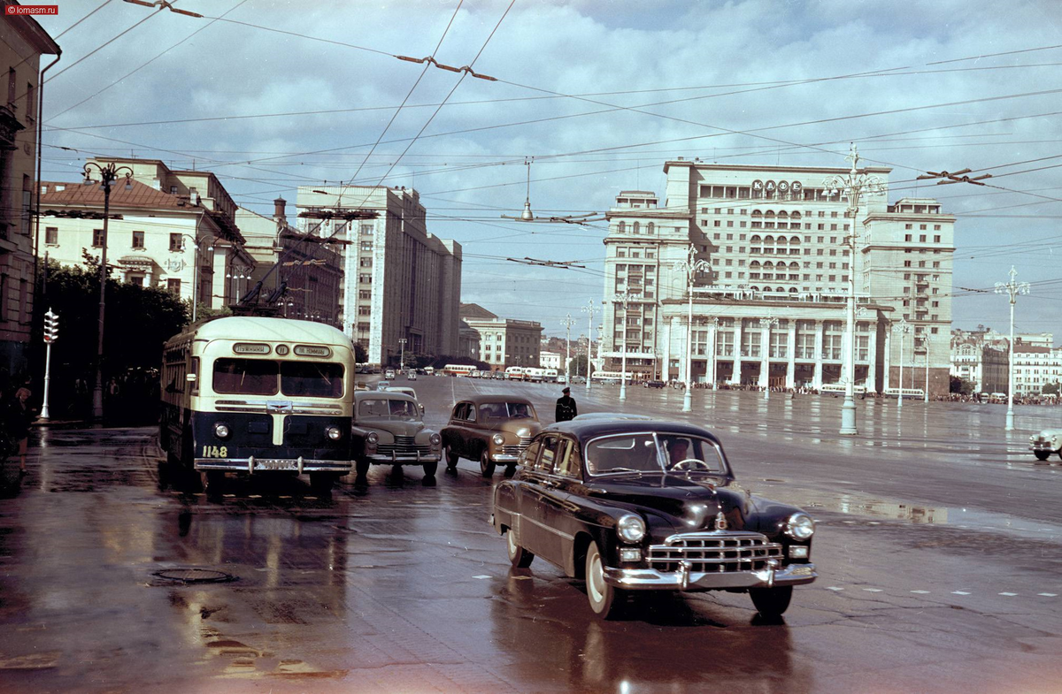 Москва в 50-е годы. Москва в 60-е годы. Москва 1956.