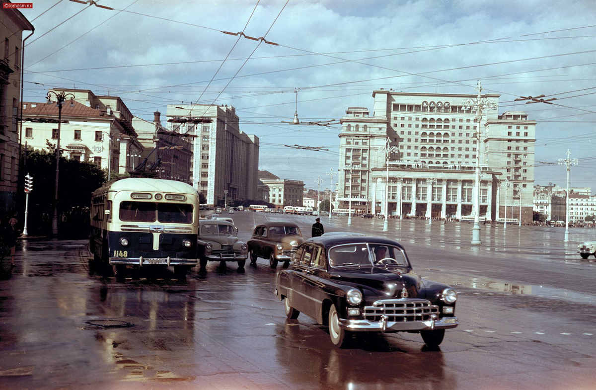 Цветное ссср. Москва 1956 год. Москва в 50-е годы. Семен Фридлянд МГУ. Москва в 1950-е годы.