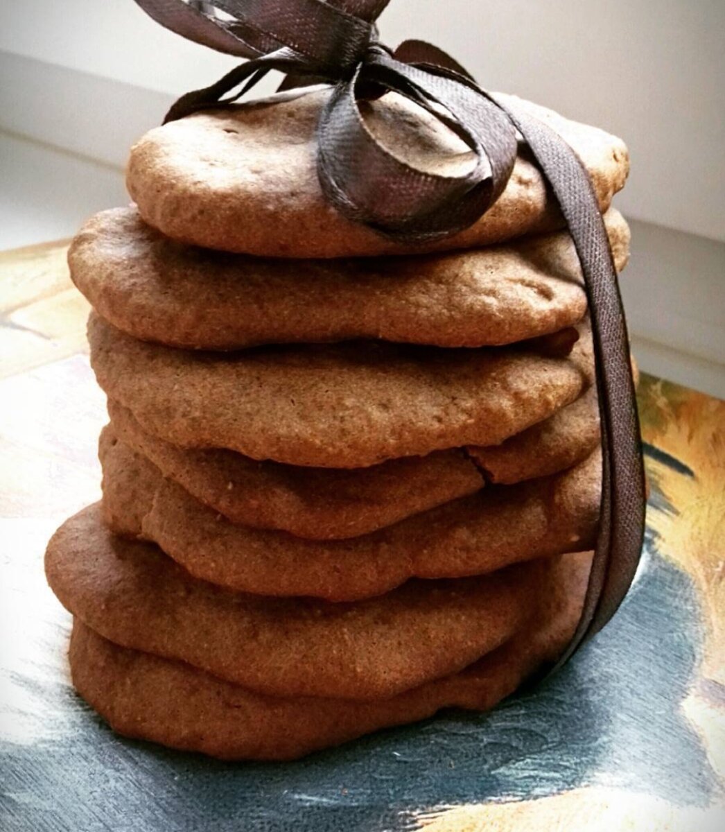 Льняное печенье. Фото автора 