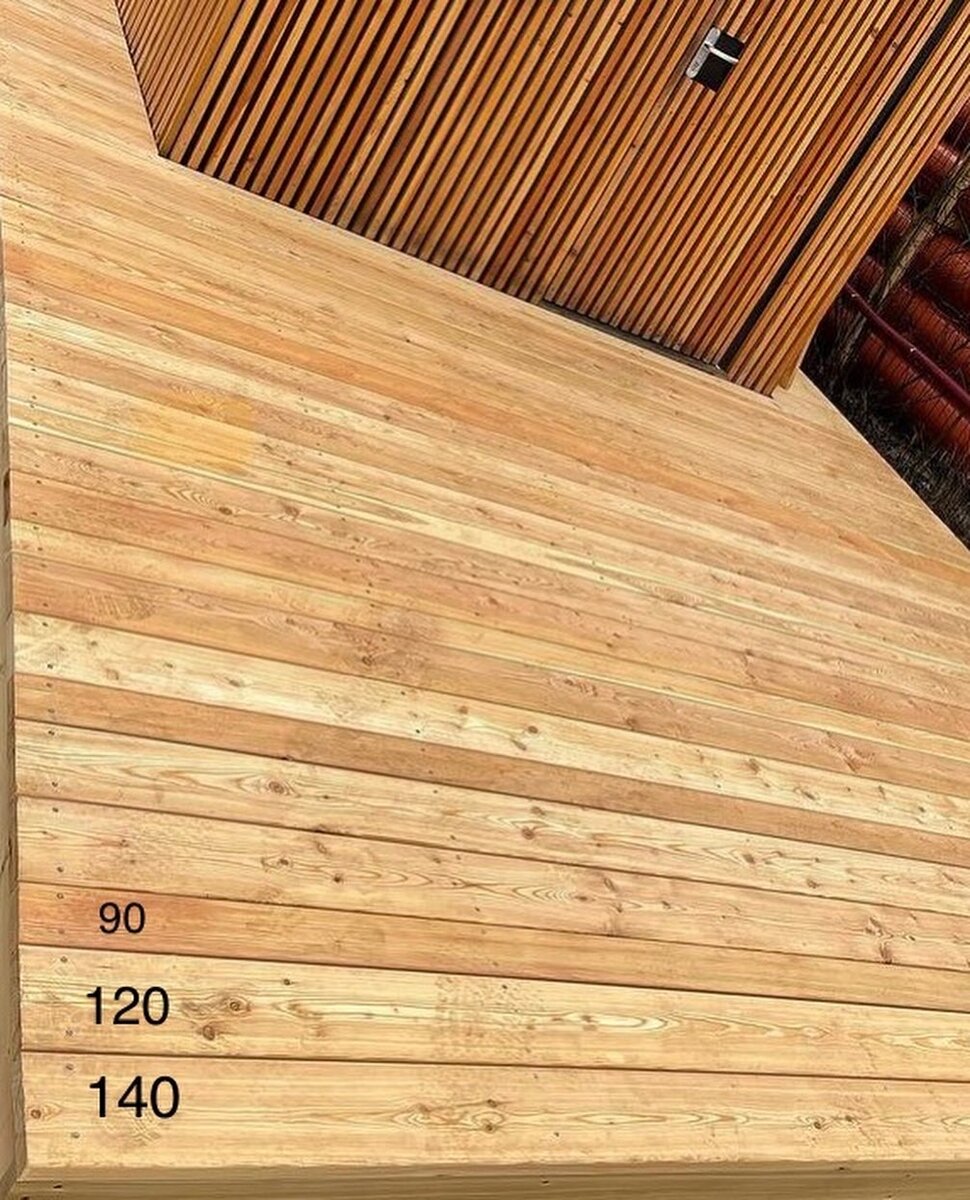 Палубная доска из лиственницы 