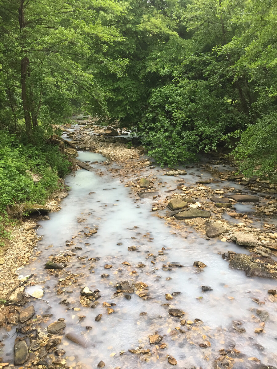 Мацеста славится своими сероводородными водами. Отсюда цвет и неповторимый запах.